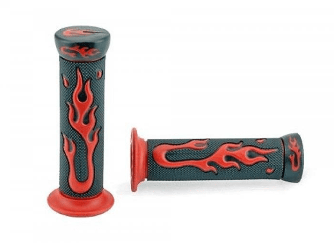 344204a red flamming gel grips