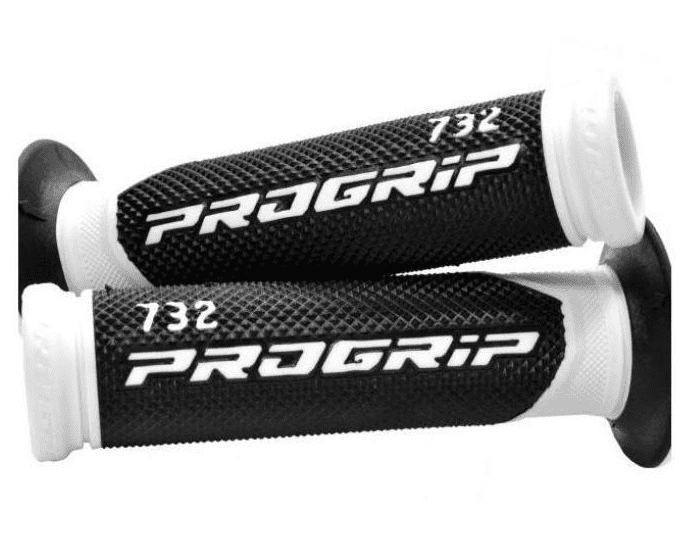 6-732 w progrip scooter grips white