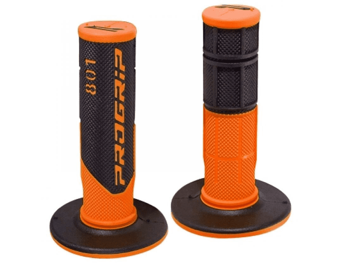 344114c pair of pro grip 801 black / orange grips