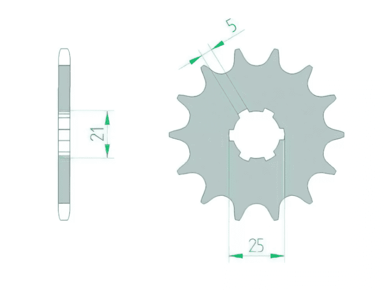 1076699002 Pignone Afam autopulente Z13 Kawasaki / Yamaha, COD: '1076699002