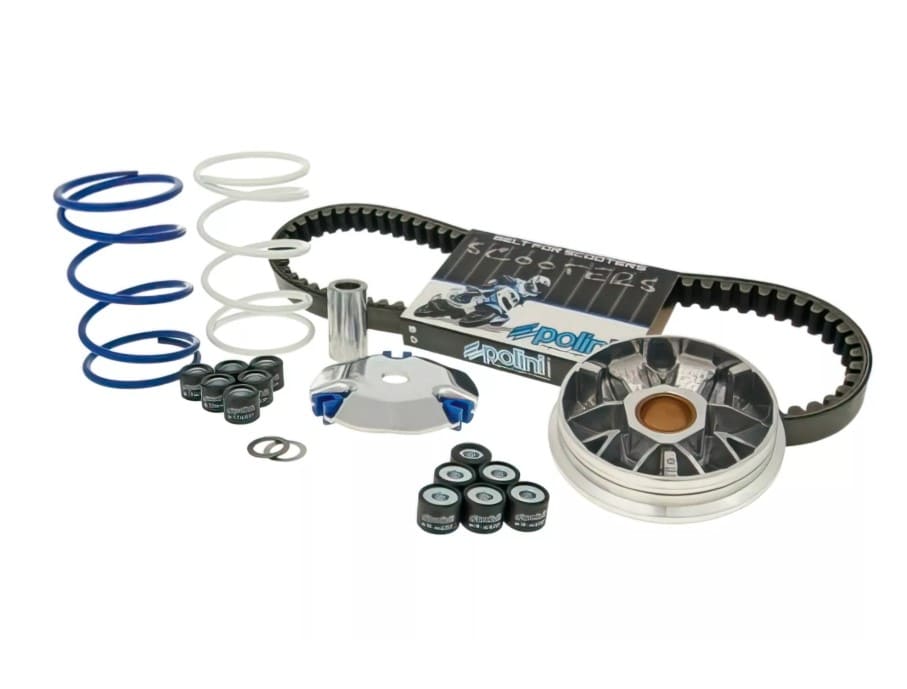 U241.510.2 Kit Variatore Hi-Speed Polini, Peugeot (Variatore, Cinghia, Molle di Contrasto, Rulli Variatore), COD: U241.510.2