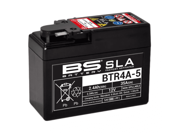 BS-300667 Batteria BS Battery SLA BTR4A-5 12V - 2,4Ah, COD: BS-300667