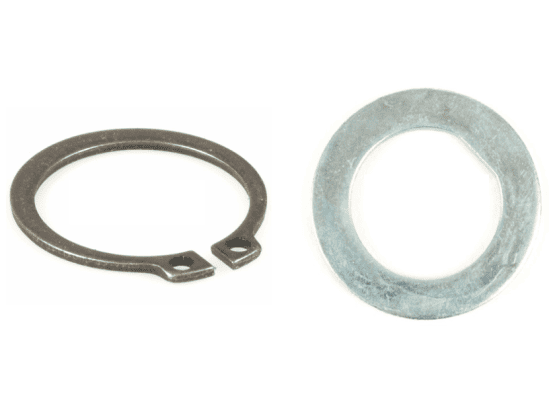 Washer + Seeger Kit Front Hub Vespa PK, S, XL, XL2, PX, T5, Corsa, Zip SP