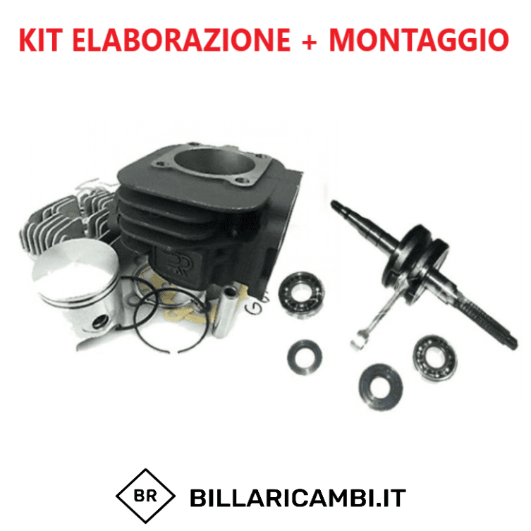 kit preparazione completo + montaggio minarelli verticale 70 top-dr evolution