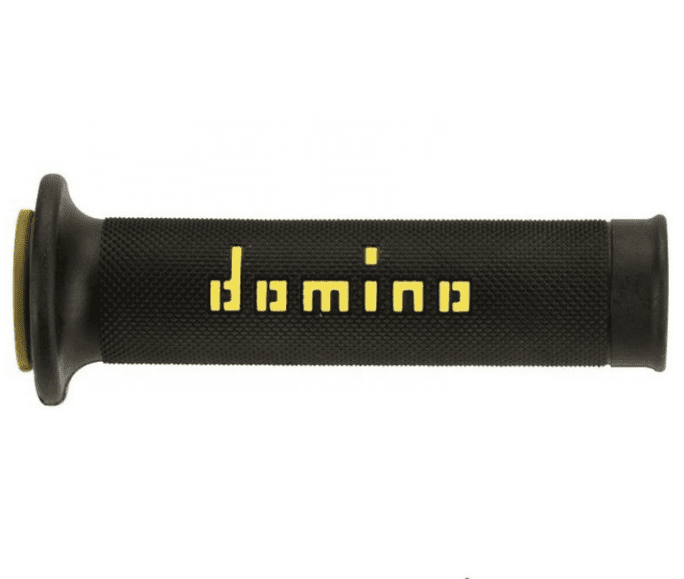 a01041c4740b7-0 coppia manopole domino nero/giall stradali