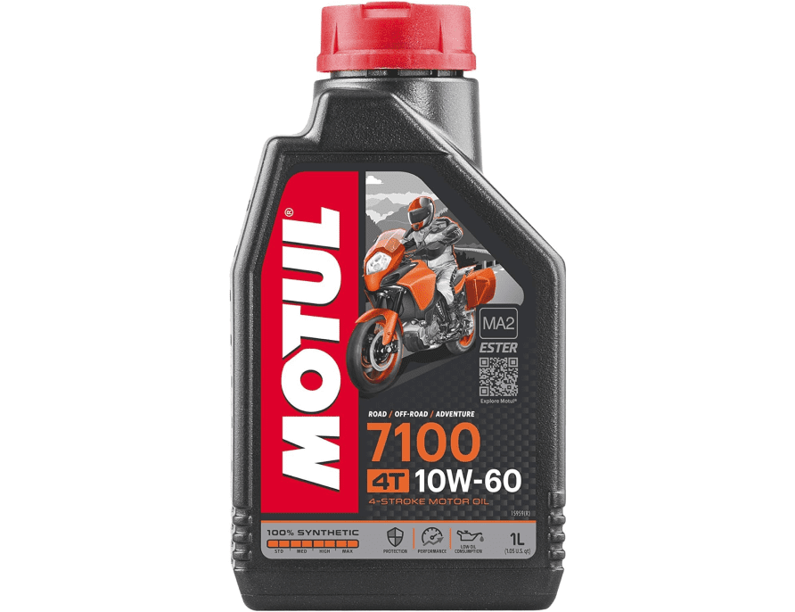 104100 1 liter motul 7100 4t 10w60 100% synthetic oil for 4t engines