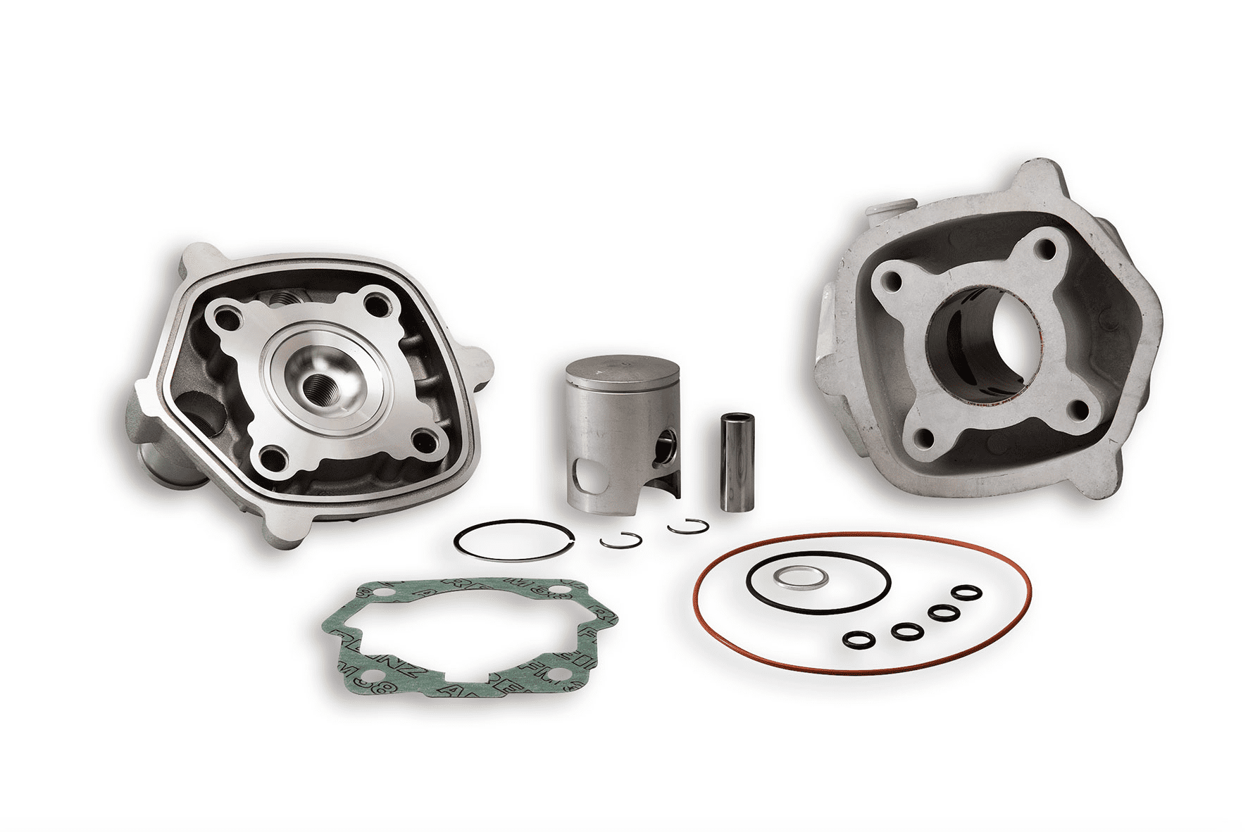 3112147 Malossi 50cc cylinder kit d.39.88 Derbi GPR Nude 50 2T LC <-2005 (ebs050) aluminium h2o sp.12