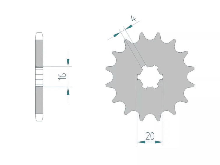 1076608003 Pignone 428 Afam Z12 RM 80 / 85, COD: '1076608003