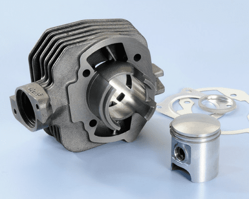 142.0159 Polini 50cc cylinder kit d.40 Peugeot Ludix 50 cast iron air