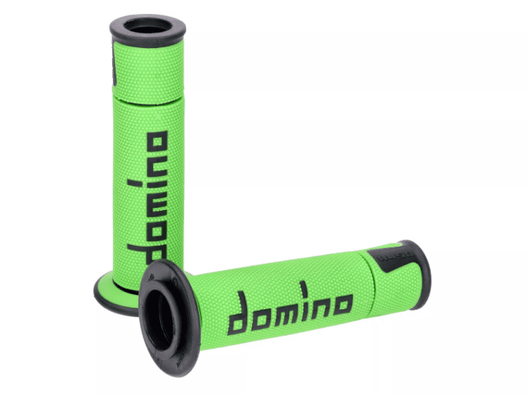 DOM48748 Manopole Domino A450 On-Road Racing verde / nero (aperto), COD: DOM48748
