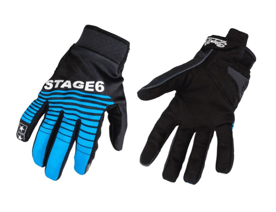 S6-0867 Guanti moto Stage6 Street pure Blu / Nero, COD: S6-0867/S