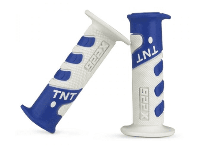 344199c pair of tnt racing grip 922x white/blue grips