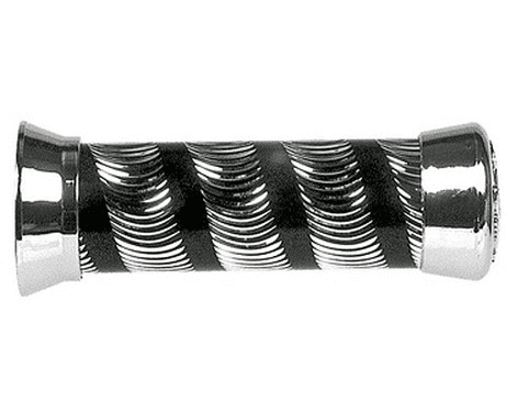 343054 pair of black pvc grips boreal