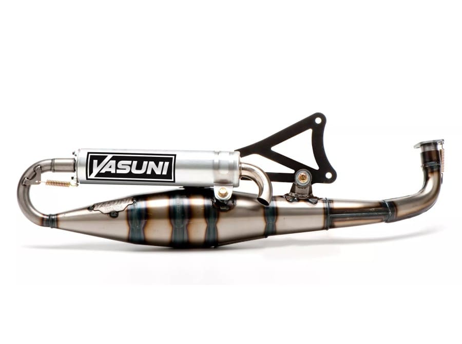 tub906 marmitta yasuni c16 alluminio minarelli orizzontale non omologata