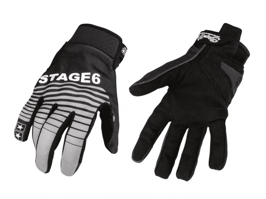 S6-0863 Guanti moto Stage6 Street pure Nero / Grigio, COD: S6-0863/S