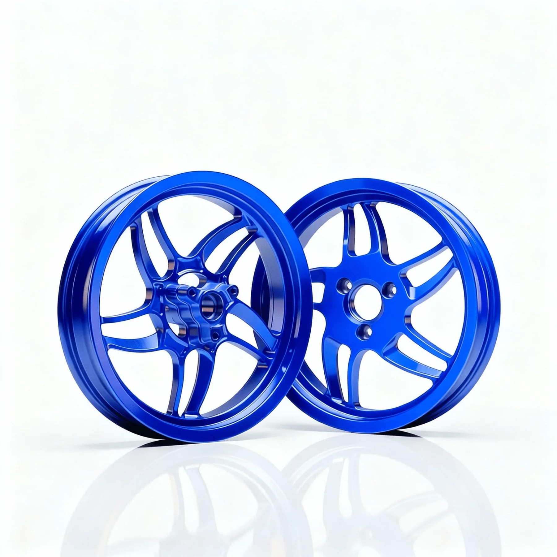 RPG Set Cerchi 13” CNC per Yamaha Aerox / MBK Nitro (Minarelli orizzontale) – Plug & Play + bulloni Titanio + coprimozzo RPG