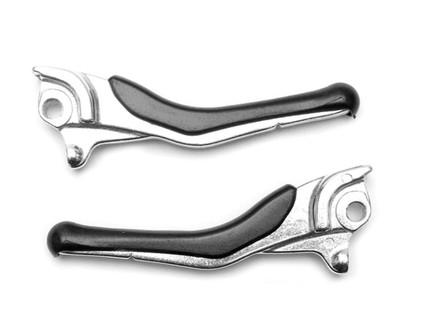 331815 Pair of Silver Brake Levers Yamaha Aerox / MBK Nitro
