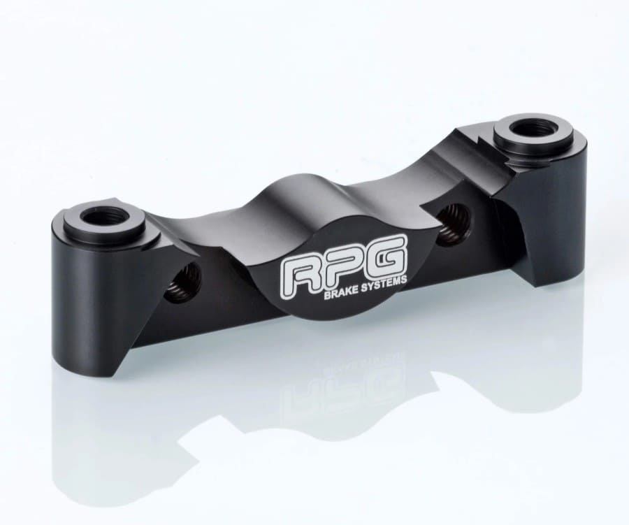 Adattatore pinza freno RPG per pinza freno a 4 pistoncini ruota posteriore Minarelli orizzontale