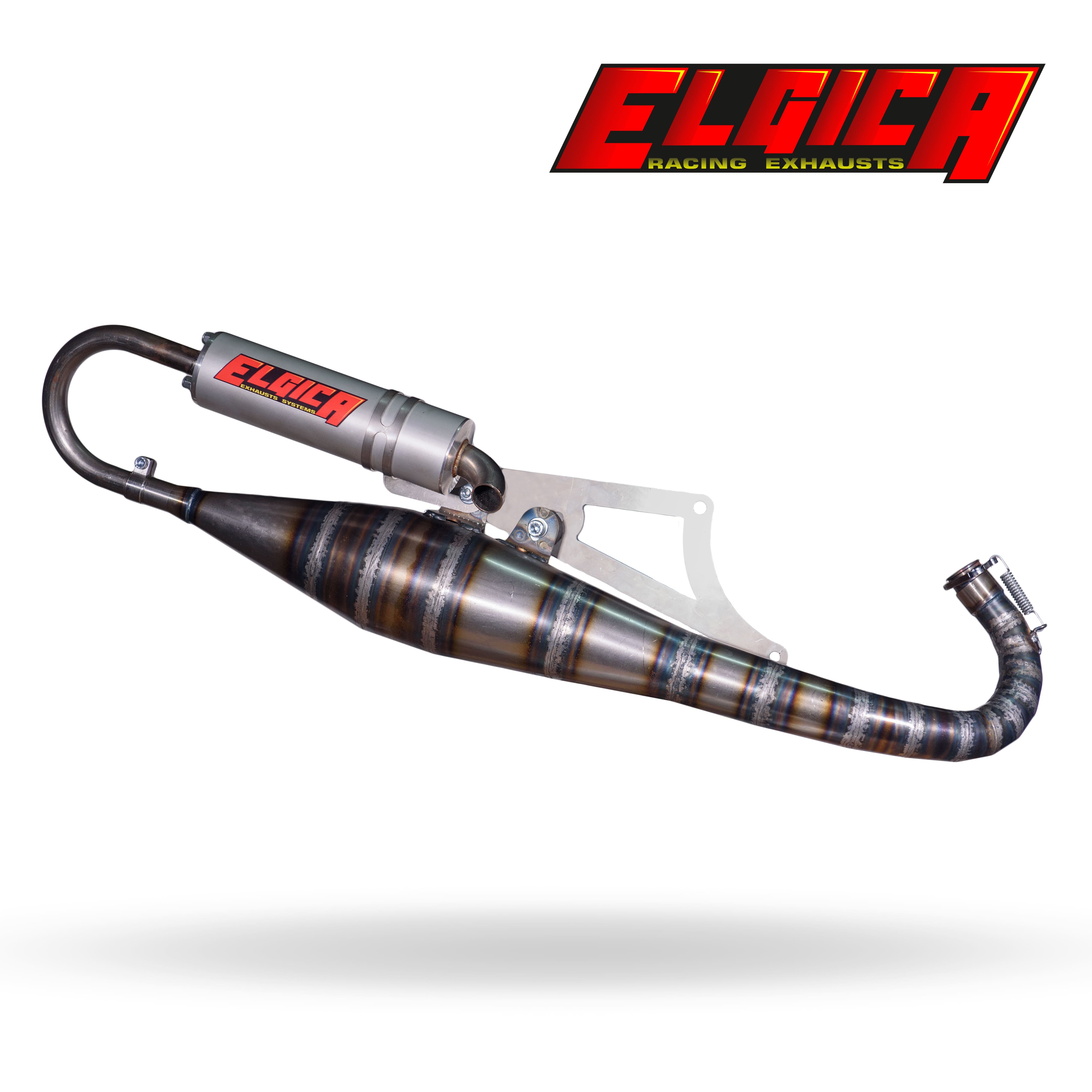Marmitta artigianale Elgica Piaggio 70 cc (base/intermedio)