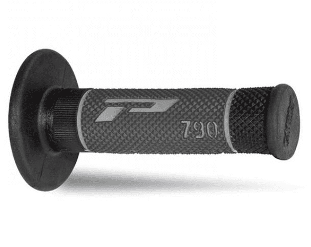 405401410 pair of progrip 790-233 mx grips, grey/titanium/black, triple density, without hole