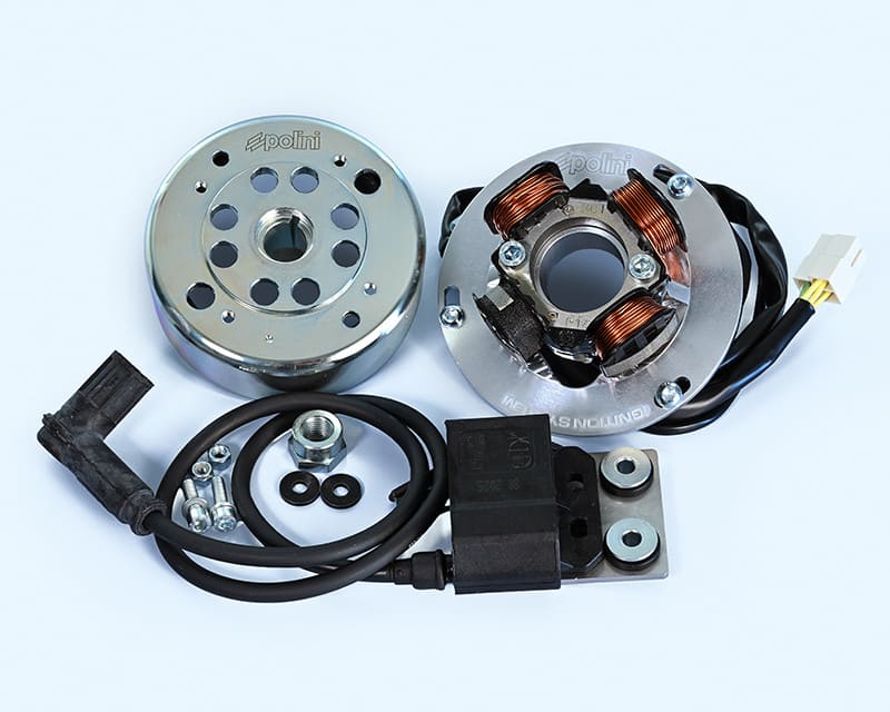 171.0565 Accensione Polini con ricarica batteria per Gilera Runner 125/180 e Piaggio Hexagon 125/180