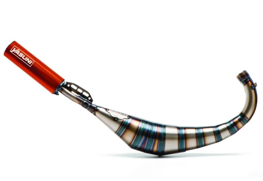 YAS809TG Yasuni R3 AM6 / Derbi Orange Exhaust