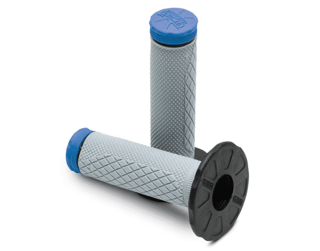 024873 Tri Density Offroad Grips Full Diamond Blue