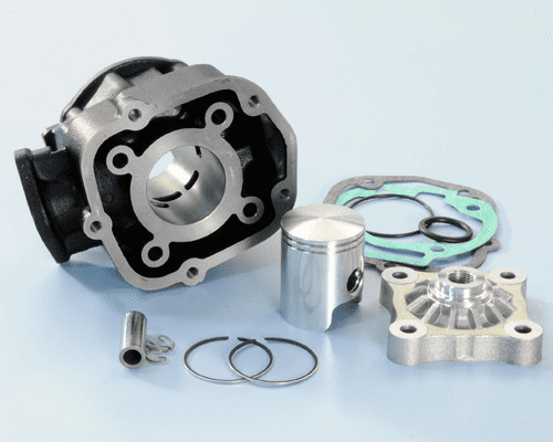109.0018 Polini 50cc D.39 Cylinder Kit Derbi GPR 50 Racing from 2006-> (Derbi D50B) Cast Iron H2O Corsa 40