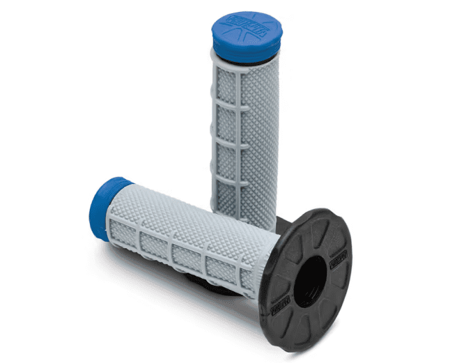 024861 Tri Density Offroad Grips 1/2 Waffle Blue