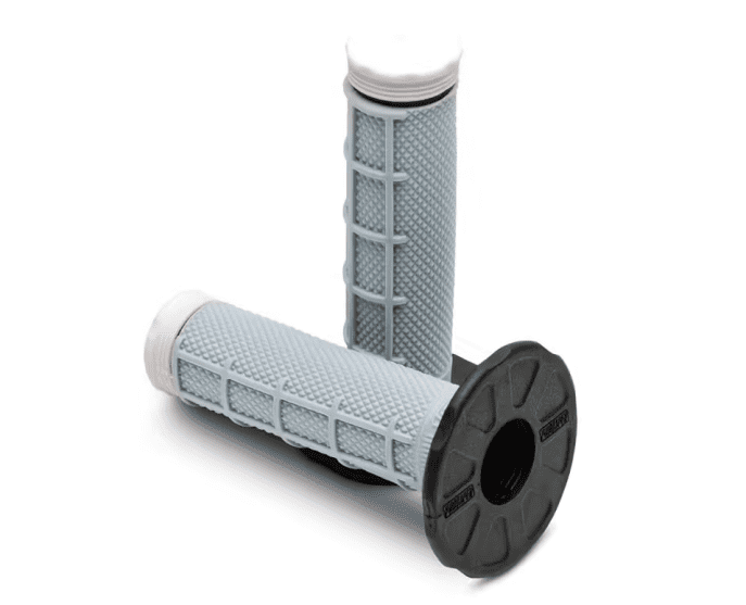 024865 tri density offroad grips 1/2 waffle wht