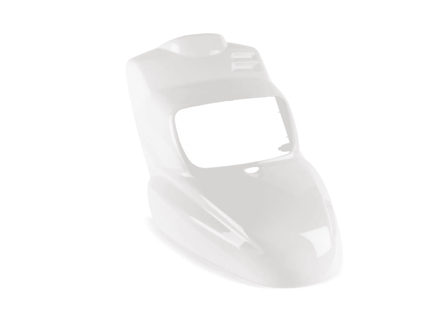 A366164C Front shield MBK Booster/Yamaha BW's (2004 Version), white