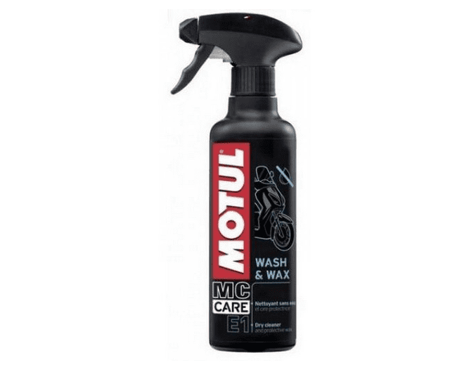 102996 400ml e1 wash & wax motul pulitore a secco e cera protettiva 400 ml
