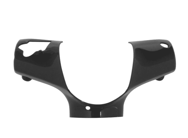366340f black handlebar fairing metal piaggio zip 50 100 2t sp lc base ac 4t 2001-14