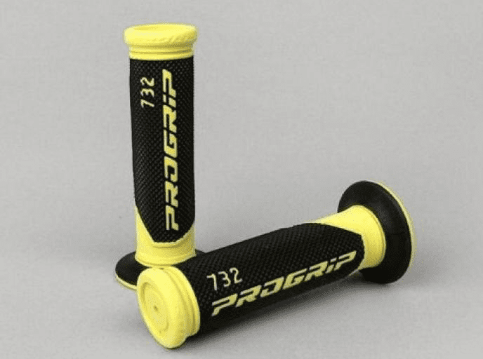 6-732 y yellow progrip scooter grips