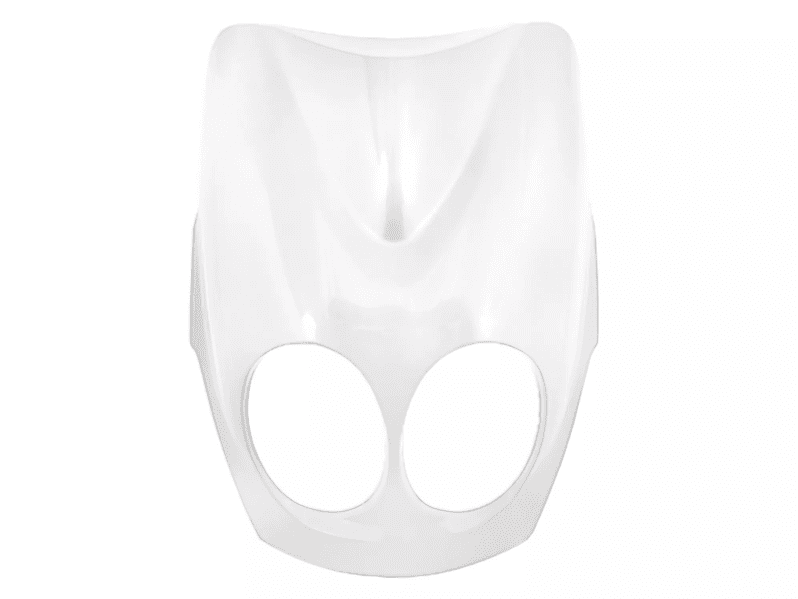A366331A Front Shield MBK Ovetto / Neo's 08, white