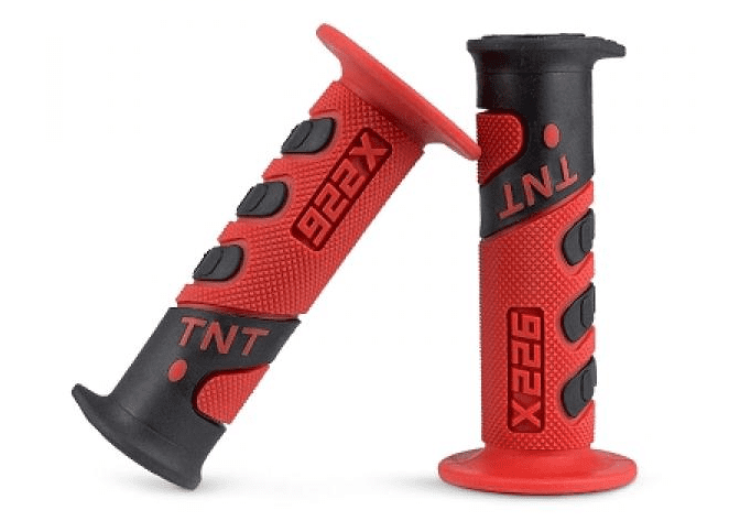 344199 pair of tnt racing grip 922x red/black grips