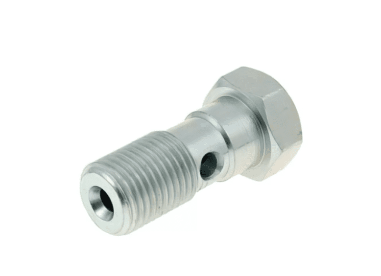 27235 Vite Tubo Freno M10x1 /0 per Pinza Freno Hengtong, COD: '27235