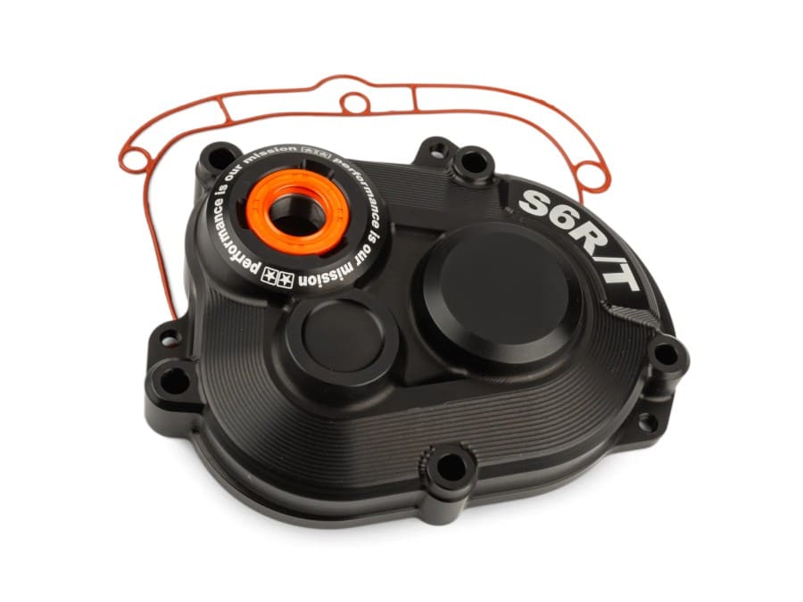 S6-2214001 Carter ingranaggi Stage6 R/T MK2 Piaggio Zip Nero