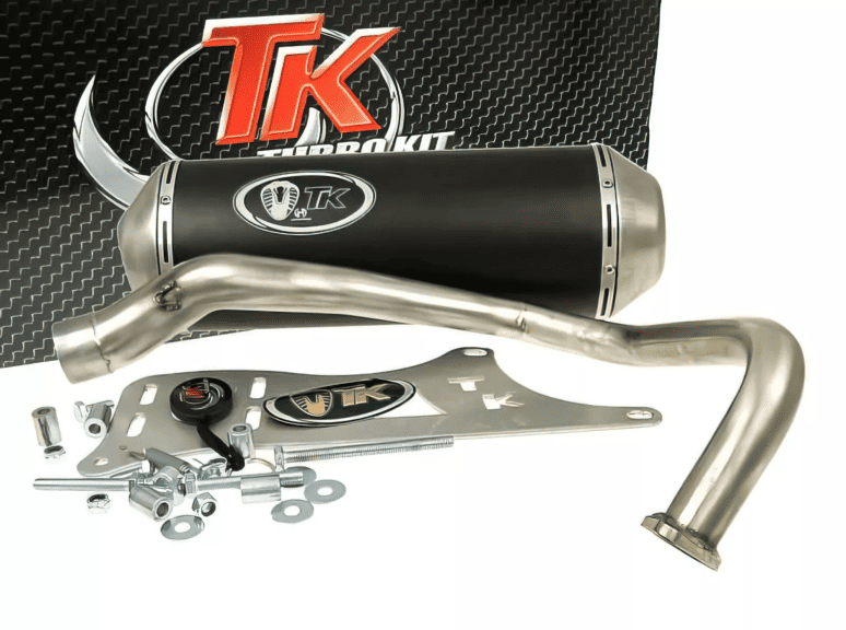 TK-M4T39-N Marmitta Turbo Kit GMax 4T Kymco Dink / Yager / Spacer 125 / 150cc, COD: TK-M4T39-N