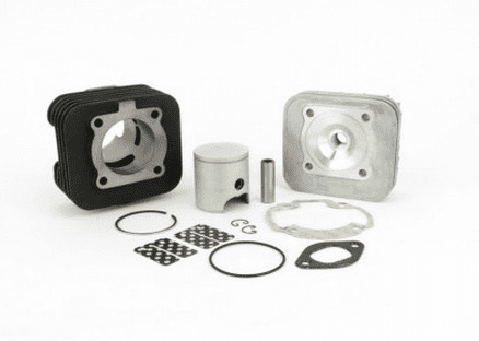 10041408 gruppo termico pinasco tforce 70cc d.47 aprilia mojito 50 custom sp.12 ghisa - aria monofascia -