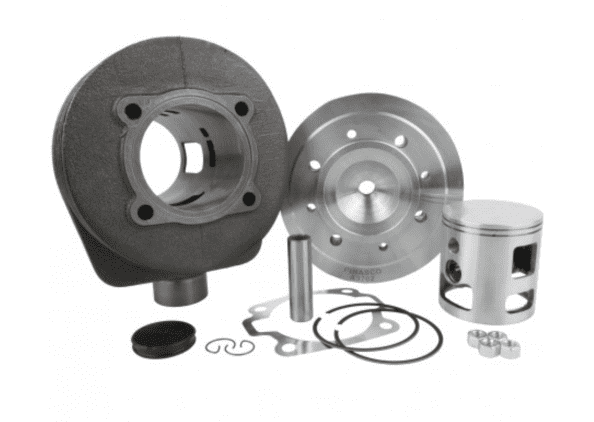 25031804 gruppo termico pinasco 177cc piaggio vespa gl 150 corsa 57 ghisa candela centrale