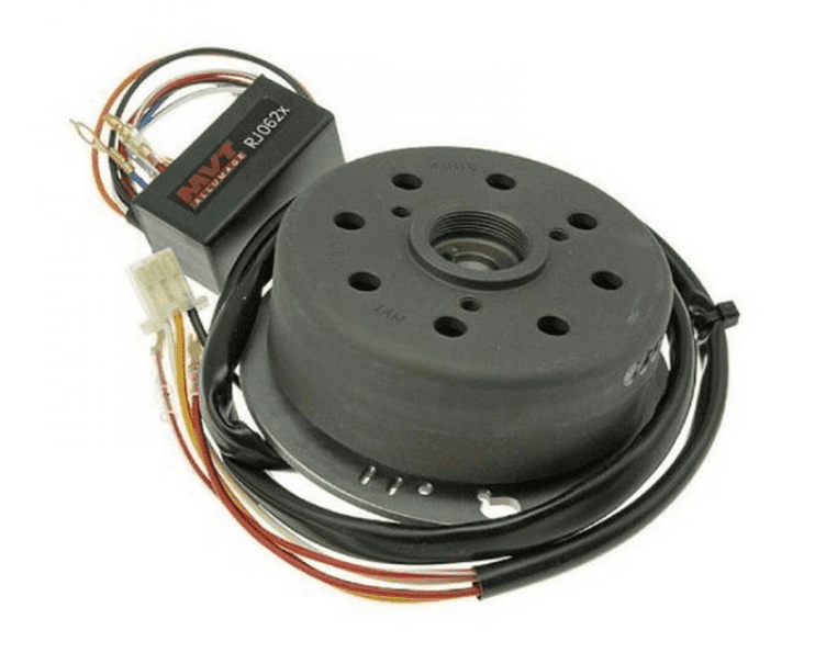 180008 ignition stator flywheel mvt minarelli horizontal 2t 50cc cc - (ext 107) with millennium lights