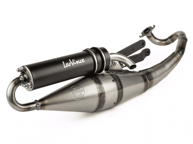 S4059B Marmitta Leovince Handmade TT Black Edition Peugeot Speedifght 3 / Ludix LC, COD: S4059B