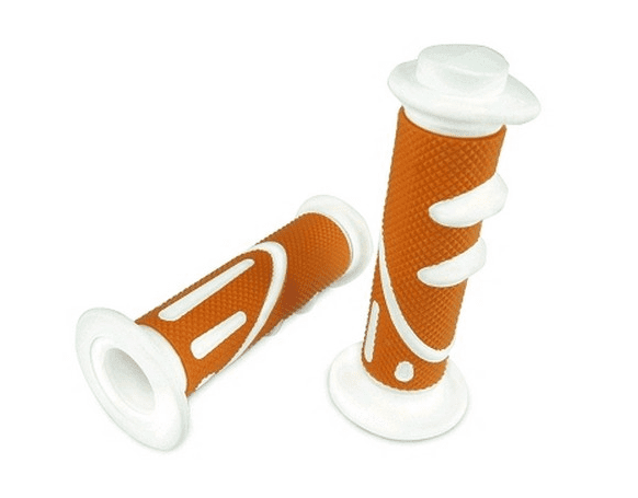 344198b pair of tnt cool orange/white grips