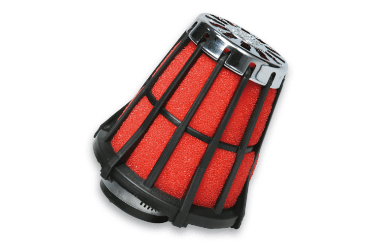 043077.50 red filter e5 air filter with d.52 for phm 38÷41 carburetors with black cage