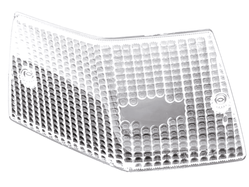 R246470390 Vetro Freccia trasparente posteriore destra Vespa PX / T5 / VNX / VLX / VSE / VNX2T, COD: R246470390