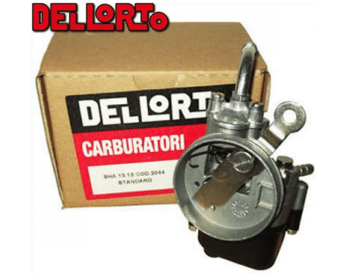 02044 carburetor dellorto sha 13 13 2t manual air universal female connection piaggio bravo si ciao 2044