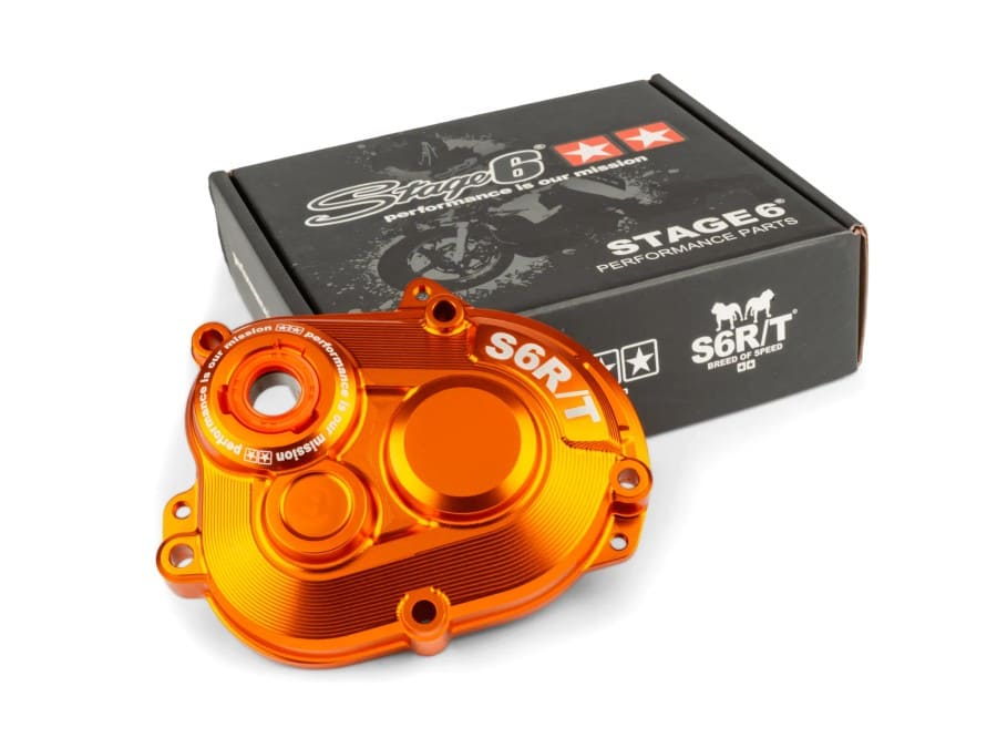 S6-2214002 Carter ingranaggi Stage6 R/T MK2 Piaggio Zip Arancione, COD: S6-2214002