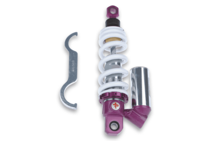 4612962 rear shock absorber malossi rs24 gilera rcr - smt 50 2t lc (derbi d50b0), wheelbase 290 mm