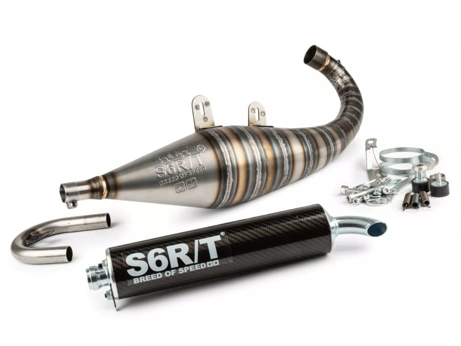 S6-9614010 Marmitta Stage6 R/T 95cc Piaggio NRG / Runner